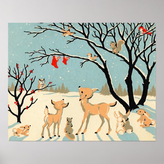 Poster Forest Friends (Devant)