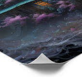 Poster Forest Haven : Retraite Cabine paisible (Coin)