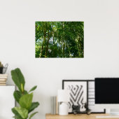 Poster Forest of Palm Trees Tropical Nature (Bureau à domicile)
