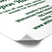 Poster Forest Real Estate Company Custom Open House (Coin)