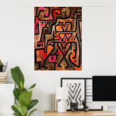 Poster Forest Witch, Paul Klee (Bureau à domicile)