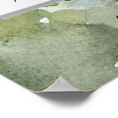 Poster Forest Wonder Rustic Wedding Day Photo Booth (Coin)