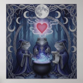 Poster ForestFrogTrio (Devant)