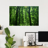 Poster forestier #6182 (Bureau à domicile)