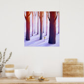 Poster Forêt (Cuisine)