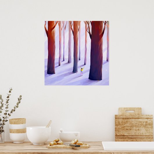 Poster Forêt (Cuisine)