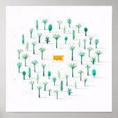 Poster Forêt (Devant)