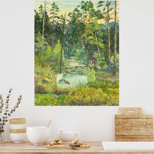 Poster Forêt (Cuisine)