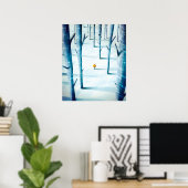 Poster Forêt (Bureau à domicile)