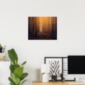 Poster Forêt (Bureau à domicile)