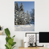 Poster Forêt (Bureau à domicile)