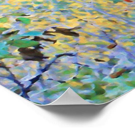 Poster Forêt à l'automne (Coin)