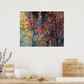 Poster Forêt à l'automne (Cuisine)