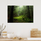 Poster Forêt | Auvergne France (Cuisine)
