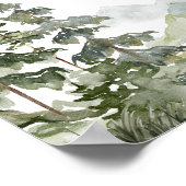 Poster Forêt Aventure Baby showers Livres et Cadeaux (Coin)