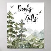 Poster Forêt Aventure Baby showers Livres et Cadeaux (Devant)
