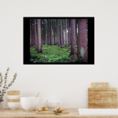 Poster Forêt bavaroise (Cuisine)
