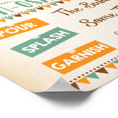 Poster Forêt boisée Bébés Animaux Mimosa Bar MUMosa (Coin)