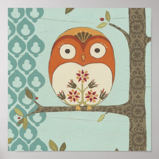 Poster Forêt Caprice I (Devant)