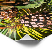 Poster Forêt, champignons sauvages (Coin)