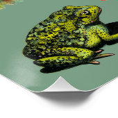 Poster Forêt, champignons sauvages (Coin)