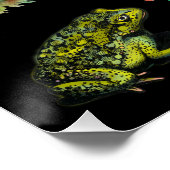 Poster Forêt, champignons sauvages (Coin)