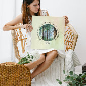 Poster Forêt d'aquarelle Muir Quote