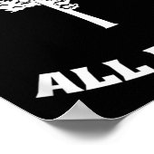 Poster Forêt d'arbres Nature randonnée De l'environnement (Coin)