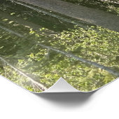 Poster Forêt d'arbres Thoreau (Coin)