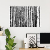Poster Forêt d'Aspen (Bureau à domicile)
