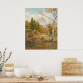 Poster Forêt d'automne – Heinrich Böhmer (Cuisine)