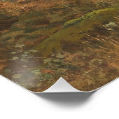 Poster Forêt d'automne – Heinrich Böhmer (Coin)