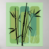 Poster Forêt de bambou (Devant)