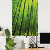 Poster Forêt de bambou - Art zen (pièce 1 de 3) (Bureau à domicile)