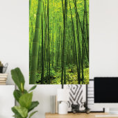 Poster Forêt de bambou - Art zen (pièce 2 de 3) (Bureau à domicile)