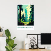 Poster Forêt de Białowieża 1 (Bureau à domicile)