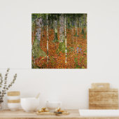 Poster Forêt de Birch (Cuisine)