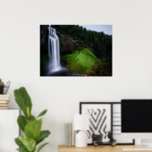 Poster Forêt de cascade (Bureau à domicile)