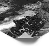 POSTER FORÊT DE CHAMP PÉTROLIER DE DERRIQUES DE BOIS (Coin)