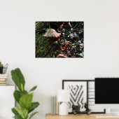 Poster Forêt de champignons (Bureau à domicile)