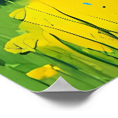 Poster Forêt de champignons de la vieille croissance - Ke (Coin)