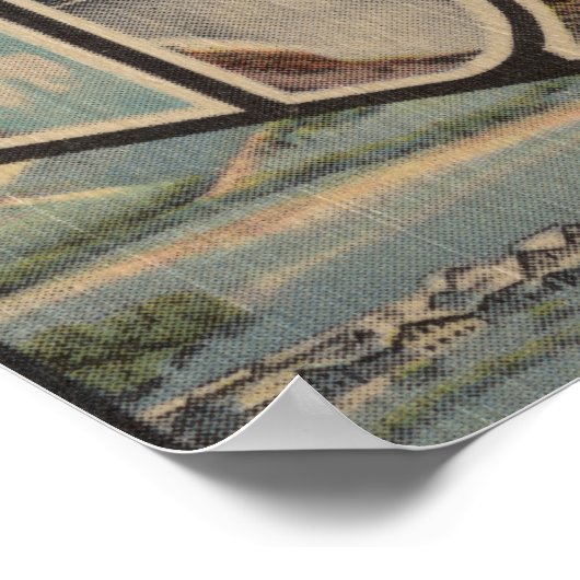 Poster Forêt de Clearwater Nat'l, Idaho (Coin)