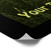 Poster Forêt de conifères fractale (Coin)