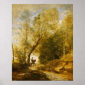 Poster Forêt de Coubron - Jean-Baptiste - Corot Art (Devant)
