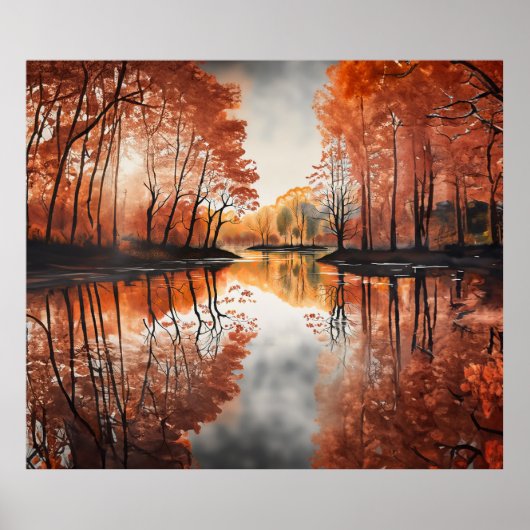 Poster Forêt de feu (Devant)