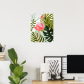 Poster Forêt de Flamant rose (Bureau à domicile)