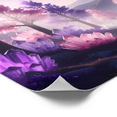 Poster Forêt de Fleurs de Cristal de Dreamlight (Coin)