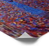 Poster Forêt de hêtre par Gustav Klimt (Coin)