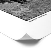 Poster Forêt de la vallée de Yosemite (Coin)