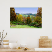 Poster Forêt de Lap - peinture automnale (Cuisine)